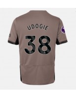 Tottenham Hotspur Destiny Udogie #38 Alternativní Dres 2023-24 Krátký Rukáv